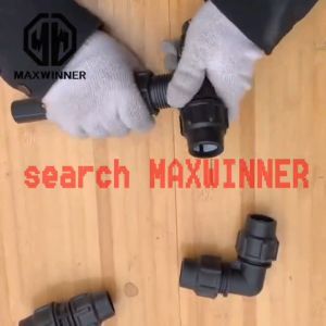 PER PCS PE Compression Fittings for pe and pvc pipes 1/2" 3/4" 1" elbow tee coupling adapter plug