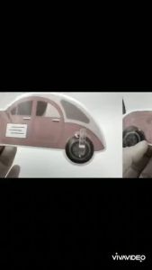 MÓC DÁN TƯỜNG HÌNH XE HƠI1 BỘ 2 THANH MÓC DÁNTIỆN DỤNGCHẮC CHẮN