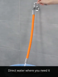 Flexible Faucet Extension 360° Rotating | 20cm / 30cm / 50cm | FREE Universal Tap Connector [LOCAL SG SELLER]