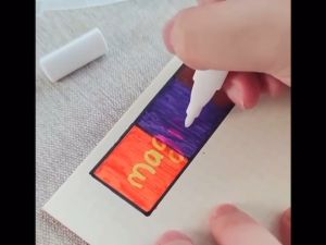 Magic Wiggle Colour Changing Marker Pen || 12PCS Colorful Changeable Graffiti Marker Pens || Multiple Colour Combination