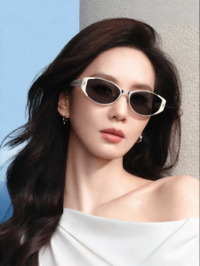 HELEN KELLER | Fashionable Metal Cat-eye Sunglasses