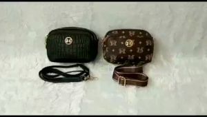 CALVIERO COLLECTION G3004: Tas Selempang Dompet Wanita Motif Elegan Fashion Import