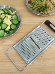 3 IN 1 Multipurpose Stainless Steel Grater Peeler Shredder Cheese Carrot Slicer Cutter Vegetable Fruits Planner 萝卜切丝器