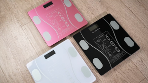 Weighing Scale Electronic  For Human 12 in1 Smart Digital Scale Bluetooth Body Fat Scale AAA Battery - Keimav