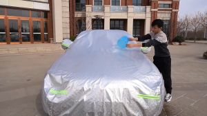 👍10 layer reinforced 👍 car cover outdoor protection penutup 汽车车罩 Kereta abrasion anti scratch universal car protection cover