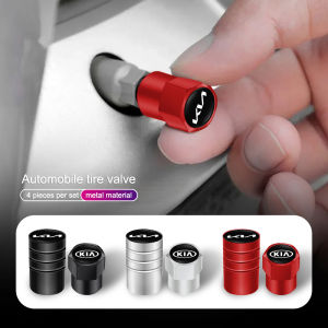 4Pcs Aluminum Alloy Car Wheel Tire Valve Caps Stem Cover For KIA K5 K9 Sorento Ceed Sportage Carnival Stinger Forte Niro Cadenza