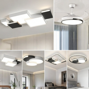 LSHE | Modern Simple Geometric Design Ceiling Light