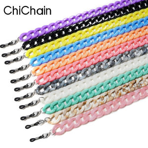 Fashion Acrylic Eyeglasses Chains Sunglasses Cord Anti-slip Sunglasses Straps Hanging Chains on the Neck Eyeglass Accessories
