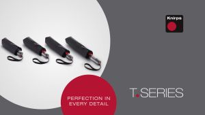 Knirps T.260 Medium Duomatic Umbrella With Crock Handle