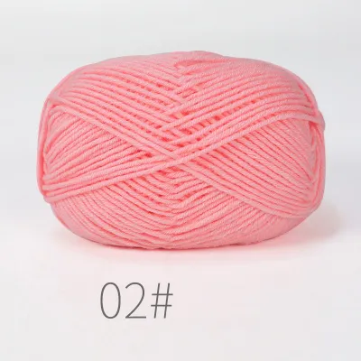 6pcs Mixed Colors Yarn Milk Cotton Yarn Combination Crochet Knitting Yarn Set for Handmade DIY Crafts Sweater Scarf Knitting