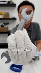 Bộ 8 cờ lê Wadfow vòng miệng/2 đầu miệng/2 đầu vòng được mạ bóng Kích thước: 6-19mm6-22mm