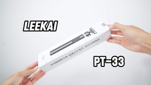 Leekai PT33 Multi-Functional Vlog Tripod Selfie Stick with Built-in Phone Holder & Bluetooth Remote 360° Rotation Portable for Video Shooting & Live Streaming ABS Material Lightweight at Only 389g Supports up to 0.5kg Ideal for Vloggers & Travelers