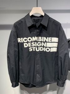 Telinlu Japanese Fashion Brand: Long Sleeves Casual Overshirt