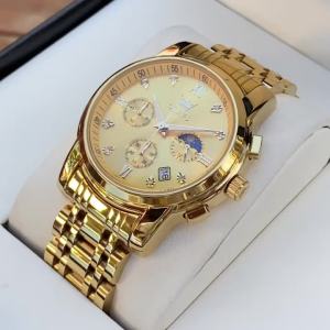 OLEVS | Đồng Hồ Nam OLEVS 2858 Cao Cấp Máy Quartz Chức Năng Chronograph Thép Không Gỉ Chống Nước Kim Dạ Quang Hiển Thị Ngày Tự Động Lịch Tuần Trăng Số La Mã