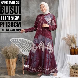 Gamis Twill Rayon Cap malaman premium kekinian