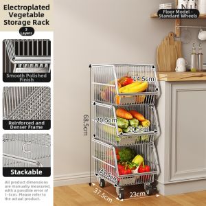 Multifunctional Kitchen Storage Shelf