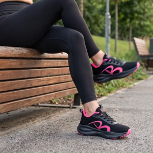BUM Equipment Womens Shoes - BY89705/BY89706 Black/Moss Beige - Kasut Perempuan Sukan Sneakers