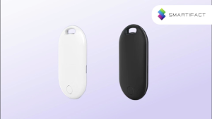 【For iOS】Smartifact S4 Smart Anti-Lost Device GPS Tracker Plastic Universal Structure Button 5.3 Car Keys Pet Kids Bag Wallet Luggage Tracking Finder Locator Certification Works With iOS Find My App for iPhone 16 15 MacBooK iPad Pro Mac