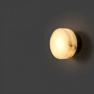Craftsman Art | Minimalist Refined Natural Stone Modern Design Wall Lamp
