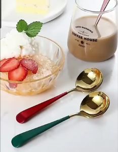 VIRALSHOP88 SENDOK KOREA: Sendok Bulat, Sendok Set Praktis, Sendok Bakso Lipat, Sendok Anak Portabel & Sendok Travelling Ringan