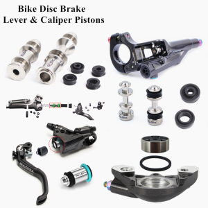 Mountain Bike Titanium Alloy Brake Lever Piston & Caliper Piston for Shimano Sram Magura Ultra-Lightweight Sealing Repair Part