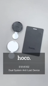 HOCC E101 New Smart Finder Tracker with IP Find My and Google Find Hub Compatibility Dual System Anti-Lost Device 6-8 Months Standby 3G Seller