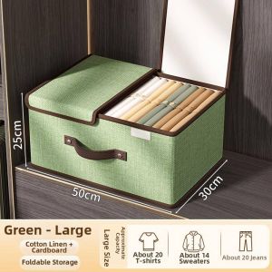 ZHANGRONGTU | Clothing Organizer Box Flip-top Storage Case