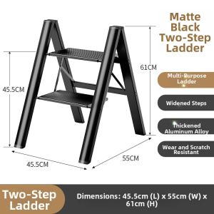Multifunctional Foldable Aluminum Stepladder