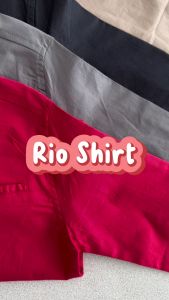Kemeja Anak Laki laki cowok premium tangan panjang branded 2 - 8 tahun Model RIO by HANHEL