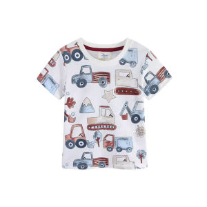 Jumping Meters | Jumping Meters Fashion New Style Cars Printed Boys T-Shirts 3-7T Short Sleeve Summer Kids Tees Tops Cute Baby Clothing