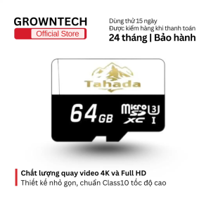 Thẻ nhớ Micro SDXC TAHADA tốc độ 100Mb/s dung lượng 64GB