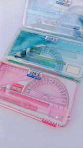 Set Jangka & Penggaris Kenko: Alat Ukur Akurat & Tahan Lama