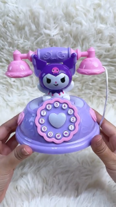 Classic Telephone Toys With Light And Songs Kuromi Phone Mainan Kanak Perempuan