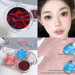 กลิตเตอร์ควบคุมความมันด้านแป้งฝุ่นคงทนกลิตเตอร์แป้งรองพื้นอัดแข็งเนื้อเจลลี่แป้งอัดแข็งผสมรองพื้นแป้งทาหน้าให้ความกระจ่างใส