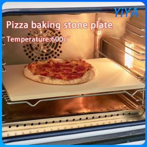 Pizza bread baking stone plate oven stone plate