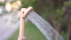 WOWER Portable Shower 2200mAh IPX8 Waterproof Electric shower with 2M hose Rechargeable Electric Shower for Camping Travel Outdoor Beach Hiking Pet Bathing