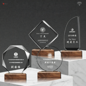 GUANGMANZHI | Custom Engraved Crystal Trophy