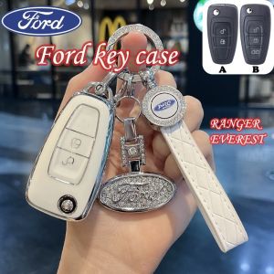 เคสกุญแจรีโมทรถยนต์ สําหรับ Ford ของแต่งFord 2 ปุ่ม 3 ปุ่ม Ford RANGER EVEREST keychain