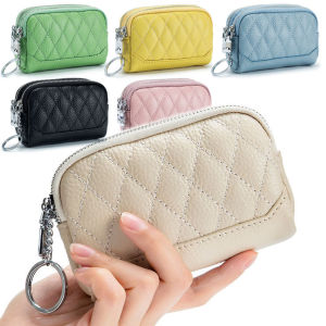 Genuine Leather Coin Purses Clutch Bag Pouches Wallets Small Fashion Bags Cow Leather Large Capacity 2022 New