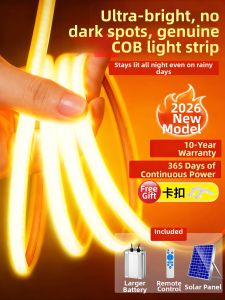 YUANMUXUAN | Solar Waterproof Ultra-Bright Courtyard LED Light Strip