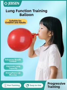 Balloon Exercise Lung Capacity Breathing Training for Adults And Children Home Health Equipment Abdominal Breathing Device