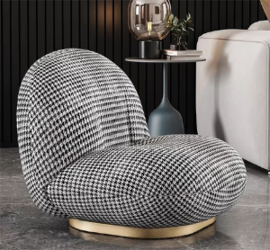 Nordic Style Cashmere Lazy Sofa Bedroom Cloud Chair Accessible Luxury Internet Hot Casual Designer Armchair Living Room Home