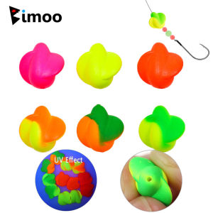 Bimoo 20/30pcs Fishing Foam Float Fishing Bobber Buoys Walleye Spin Floats Strike Indicator Saltwater/Pompano Rigs Surf Fishing