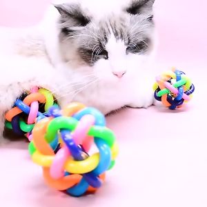 Rainbow Ball Squeaky Toy Dog Toy Bite Dog Chew Toy Puppy Toy Cat Toy Cat Toys For Cats Pet Toy Pet Toys For Cat Dog Toys For Bite 狗狗玩具 宠物玩具 猫玩具