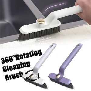 2/1pcs Crevice Cleaning Brush for Toilet Tile Joints Dead Angle Gap 360° Rotating Cleaner Brushes for Kitchen Bathroom Shower