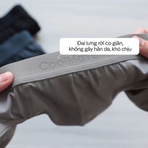 [CHỈ 18-23.2 TẶNG QUÀ ĐƠN TỪ 299K]Combo 3 quần sịp nam tam giác Brief Cotton thoáng mát co giãn thấm hút Coolmate