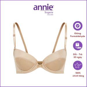 Áo Ngực trơn cao cấp mút mỏng siêu nhẹ annie bra 3012 cài trước ôm trọn ngực không cộm phù hợp mặc công sở đi học