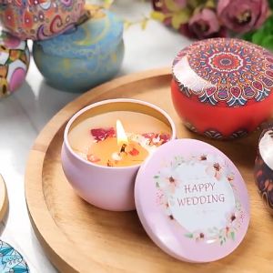 Nến thơm thư giãn không khói cao cấpnến thơm tinh dầu thiên nhiênkhử mùitrang trí decor phòng