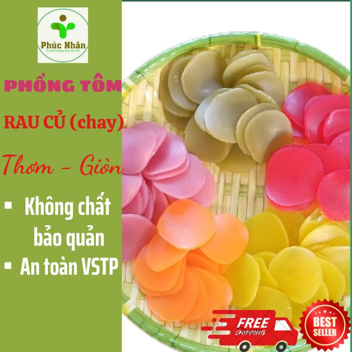 BÁNH PHỒNG TÔM RAU CỦ - tự nhiên | Lazada.vn