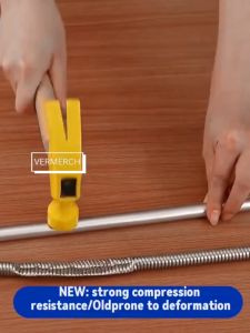Vermerch High Quality Shower Hose Tube Plumbing for Bathroom Accessories PVC Flexible Handheld G 1/2 Universal Hose.